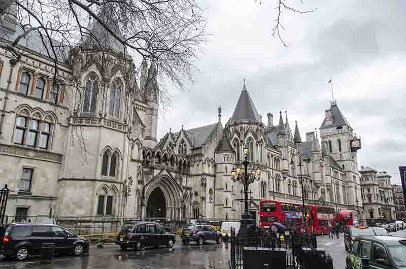 109 - Inglaterra - Londres - Cortes Reales de Justicia